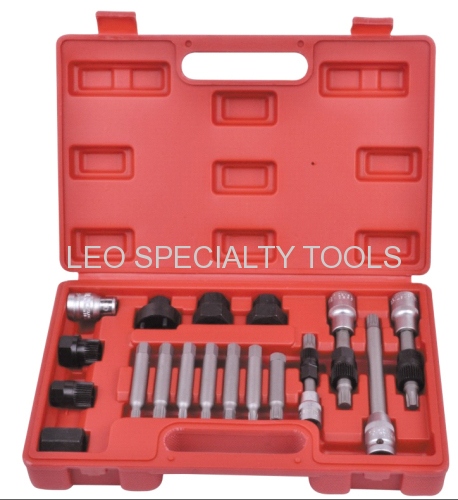 18pcs Alternator Pulley Removal Tool