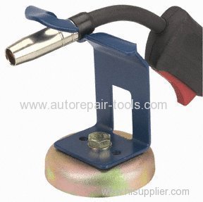 Durable Enamel Finish with Zinc Coated Base Magnetic MIG Torch Rest