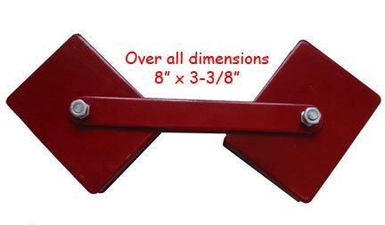 2 Adjustable Swivel Welder Welding Angle Magnet 50 Lbs