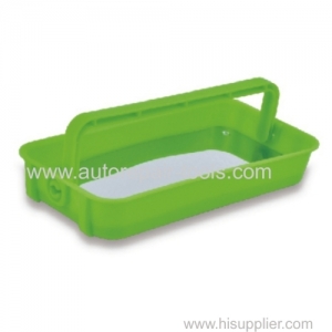 Magnetic Parts Tray Depth 28mm Green